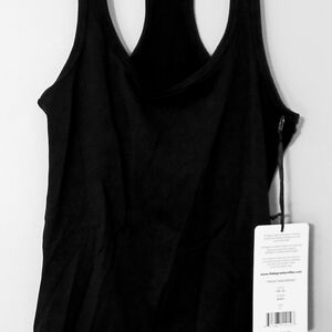 90 Degree By Reflex Classic Black Tank Top